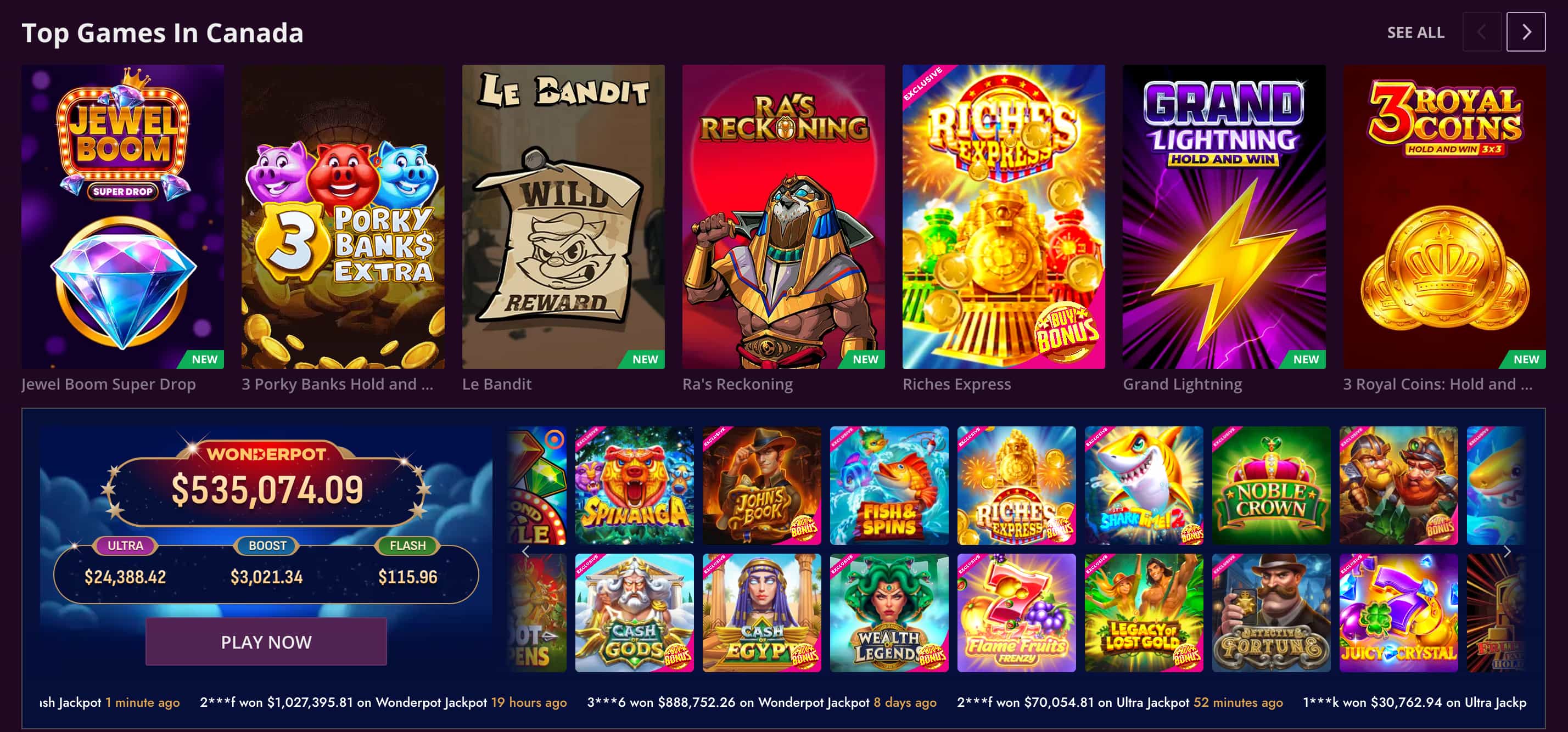 Malina Casino Bonus